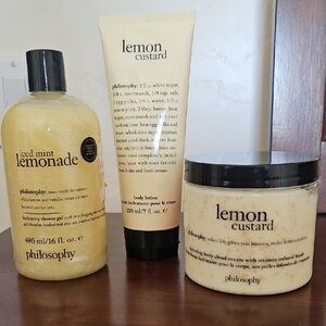 Philosophy Iced Mint Lemonade and Lemon Custard Set